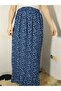 Viscose Fabric Skirt with Elastic Waist and Single Layer Ruffles at the Bottom, 100% Cotton, Size 36-44 - 4