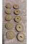 Polyester Button 28 Boy 18 mm 10 Pieces - 3