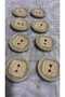 Polyester Button 35 Boy 22 mm 8 Pieces