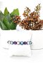 Amethyst Moonstone Aquamarine Knitted Bracelet 8 Mm
