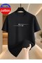 Two premium oversize t-shirts with airplane print