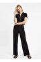 Women's Polo Collar Zipper Detail Modal Touch Bottom-Top Set 26020