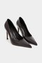 Lunara Brown Patent Leather Pointed Toe Women's Stiletto - 4