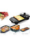 2 In 1 Indoor Non-Stick Electric Hot Pot And Griddle For Korean BBQ Maker, | Flare Gadgets - 3