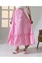 Skirt with Bow, Long Skirt Model - 3