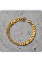 Stainless Steel Knitted Flat Cuban Style Unisex Bracelet 8 mm 20 5 cm - 5