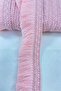 Pink Striped High Quality Cotton Fringe Ribbon Tassel - 2