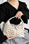 Women's Studded Detail Adjustable Strap El and Shoulder Bag Sofia - 4