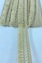 Honey Color Cross Patterned High Quality Fringe Ribbon Tassel - 2