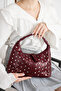 Women's Studded Detail Adjustable Strap El and Shoulder Bag Sofia - 4
