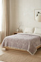 5 Layers Filled Muslin Double Bedspread 220X240 cm 100% Cotton Double-Sided Jacquard Patterned - 4
