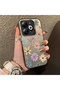 Tecno Spark Go 2024 Compatible Stylish Floral Pattern Anti-Drop Phone Case