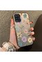 Samsung Galaxy A12/M12 Compatible Stylish Floral Pattern Anti-Drop Phone Case