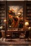 Fatih Sultan Mehmet's Painting of the Landing of Ships from Land – the Conquest of Istanbul Canvas Wall Art - 4