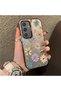 Samsung Galaxy S24 Compatible Stylish Floral Pattern Anti-Drop Phone Case
