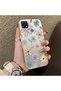 Oppo A15/A15S Compatible Stylish Floral Pattern Anti-Drop Protective Phone Case