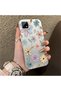 Realme C21 Compatible Stylish Floral Pattern Anti-Drop Phone Case