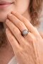 Natural Angelita-Stone Stylish Handcrafted Copper Ring - 3