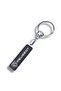 High Quality Peugeot Logo Drop Printed Black Stylish Gift Car Keychain