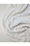 Ecru Cream Color Wrinkled Jersey Fabric 140X210Cm - 6