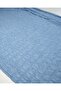 Blue Color Wrinkled Jersey Fabric 130X310Cm - 2