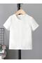 3-Piece Children's T-Shirt Set 100% Cotton Basic Unisex Comfortable Fit Oversize T-Shirt + Shorts Gift - 3