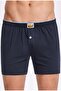 Men's 3 Pieces 100% Cotton, Buttoned, Towel Waistband, Flexible Fabric, Comfortable Fit Boxer - 2
