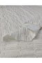 Ecru Cream Color Wrinkled Jersey Fabric 140X210Cm