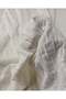 Ecru Cream Color Wrinkled Jersey Fabric 140X210Cm - 4