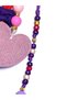 Handmade Paracord Luck Charm – Teddy Bear Heart Cat Star Detailed Bag Accessory |   Limited Edition - 6
