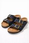Unisex Double Buckle Suede Slippers – Orthopedic Non-Slip Comfortable Sole for Daily Comfort - 3