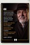 Ilber Ortayli Themed A5 Metal Spiral Unlined Cardboard Cover 50 Yp 100 Pages A5 Notebook