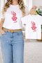 T-Shirt Mother Daughter Combination Oversize – Mother & Child Twin Printed T-Shirt (Single Price)
