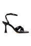Women's Thin Heeled Strappy Evening Dress Shoes - 2