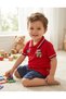 Boys' Polo Collar Short Sleeve Shorts T-Shirt Set - 2