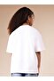 Girl's Oversize Basic T-Shirt 100% Cotton Daily Comfortable Fit T-Shirt - 6
