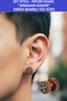 Zet Style “Fatum Silvae" – "Fate of the Forest" Men's Single Earring - Bamboo - a Magnificent Gift - 2