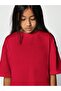 Girl's Oversize Basic T-Shirt 100% Cotton Daily Comfortable Fit T-Shirt - 3