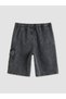 Vizyon New Season Boys' Cargo Jean Shorts with Elastic Waist - 3