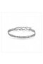 Stainless Steel Snake Back Cuban Style Unisex Bracelet 6 mm 17 + 5 cm