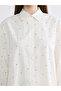 Nevavm Oversized Women's Shirt Tunic with Stones and a Difference - 4