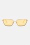 Women GU0010621E59 UV Protection Hexagon Sunglasses, Gold