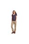 Women Regular Plain Chino Pants, Beige - 2
