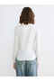 Esvab • Modern & Distinctive Devrik Roba Collar Women's Knitwear Sweater - 5