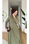 New Season Iconic Gold Brooch Belted Modal Dress - 3