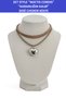 Zet Style Noctis Cordis Leather Choker Necklace – Gothic Mystical Women's Necklace with Heart Figure - 8