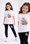 Girl's Leggings and T-Shirt Set/ Mother-Daughter Matching Outfit - 2