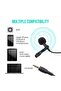 Wired microphone for mobile phones and computers with 3.5mm AUX input and an additional input - 8