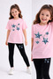 Girl's Leggings and T-Shirt Set/ Mother-Daughter Matching Outfit - 2