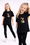 Girl's Leggings and T-Shirt Set/ Mother-Daughter Matching Outfit - 2
